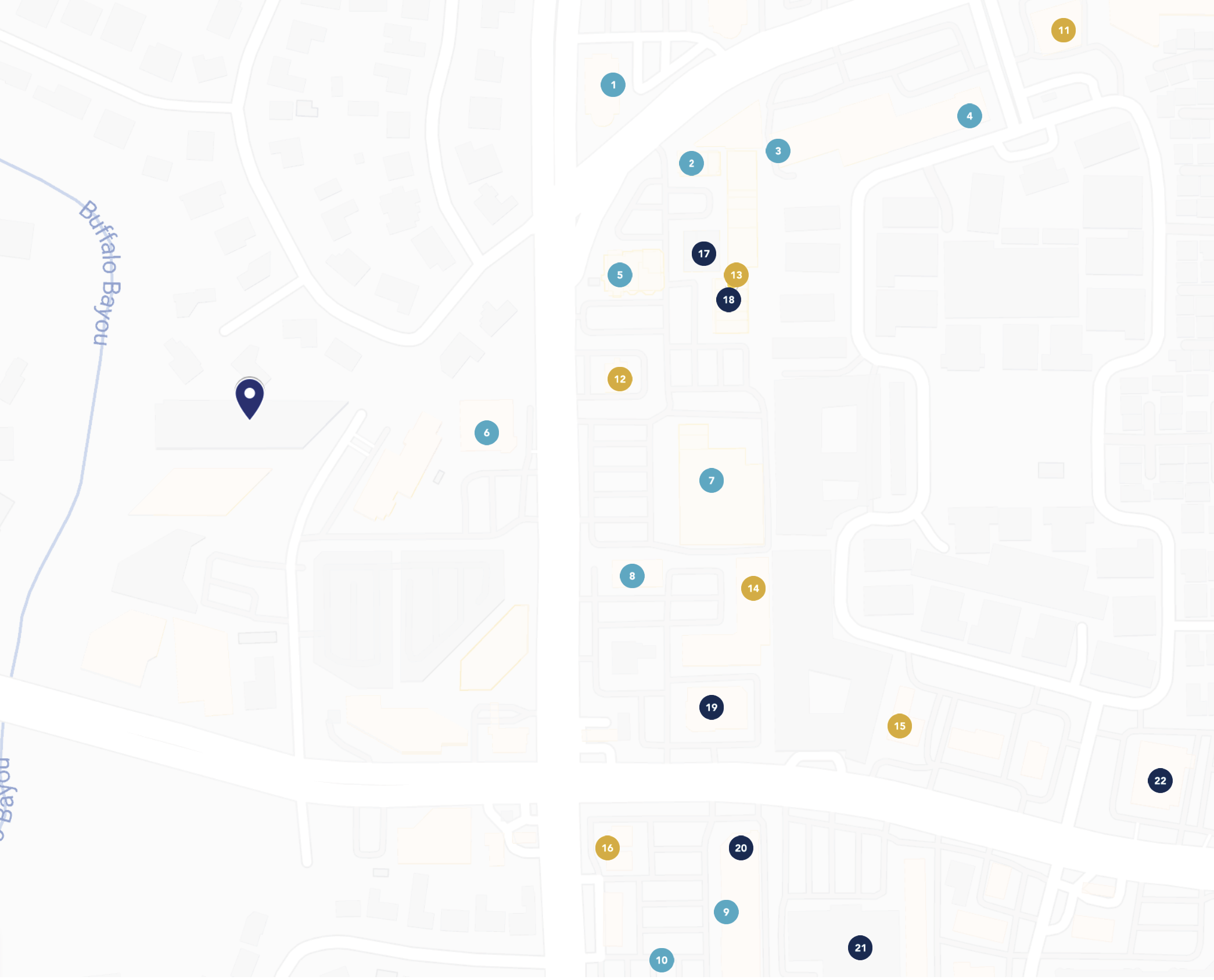 Woodway Map