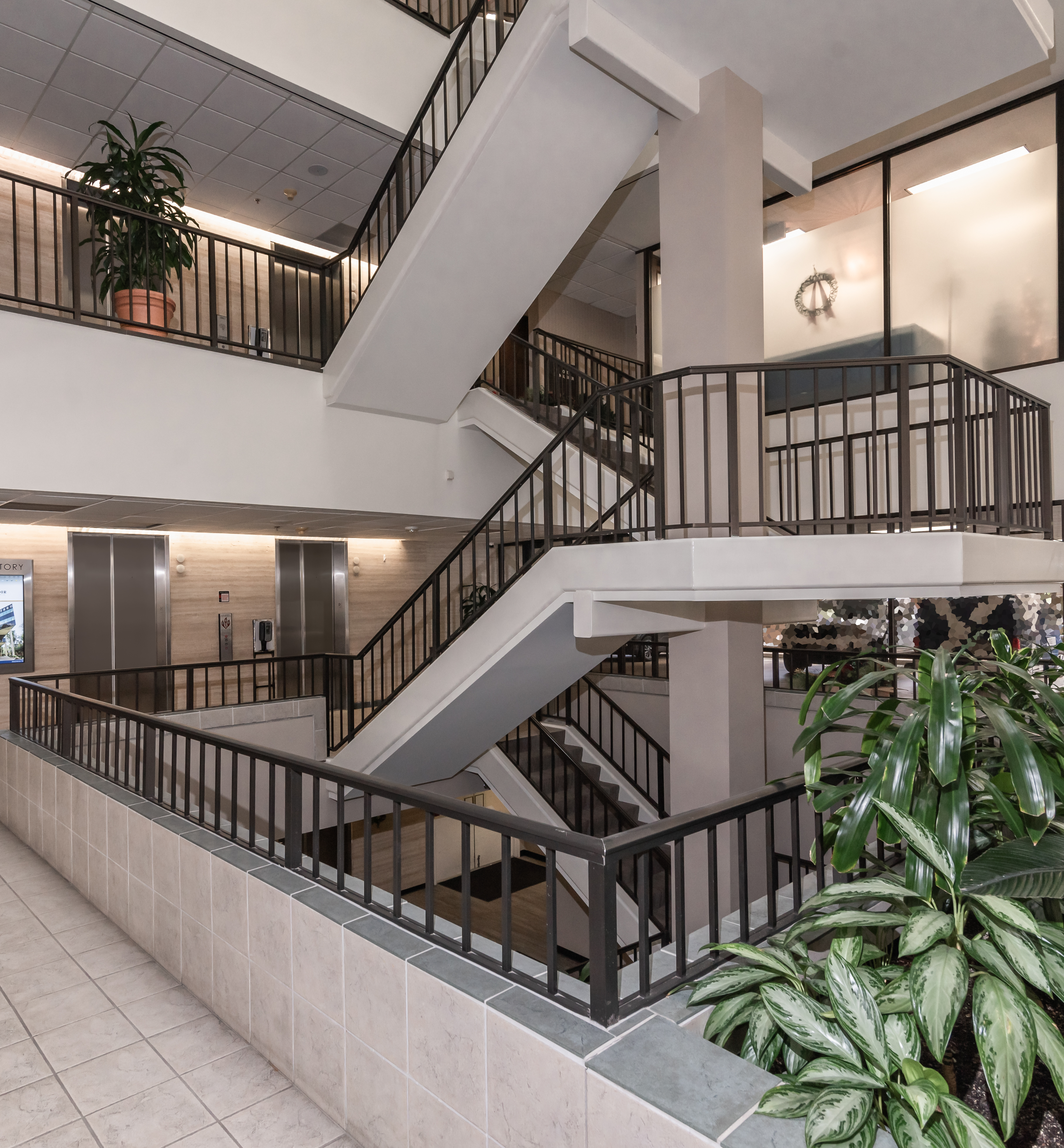 narrow staircase